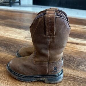 Rocky Kids Tan Leather Boots